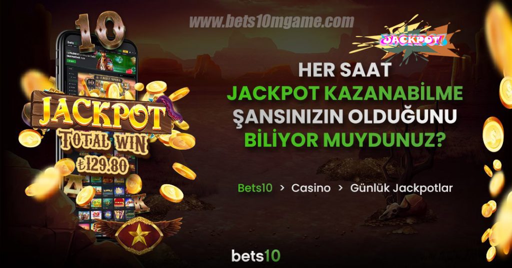 Bets10 Casino Jackpotlar